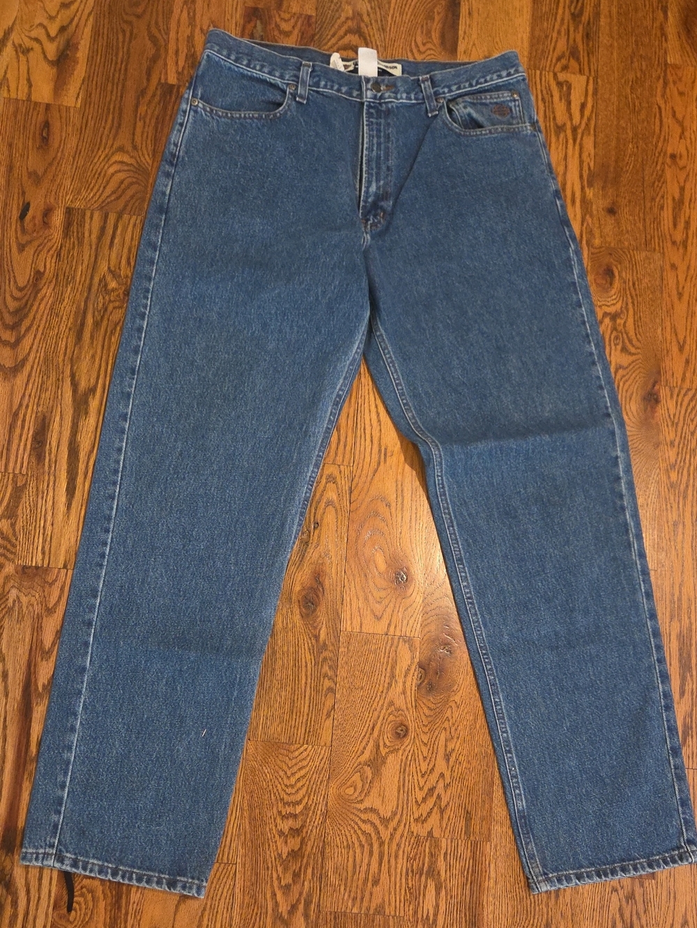 Harley Davidson Mens Denm Jeans 36×34. Med Wash